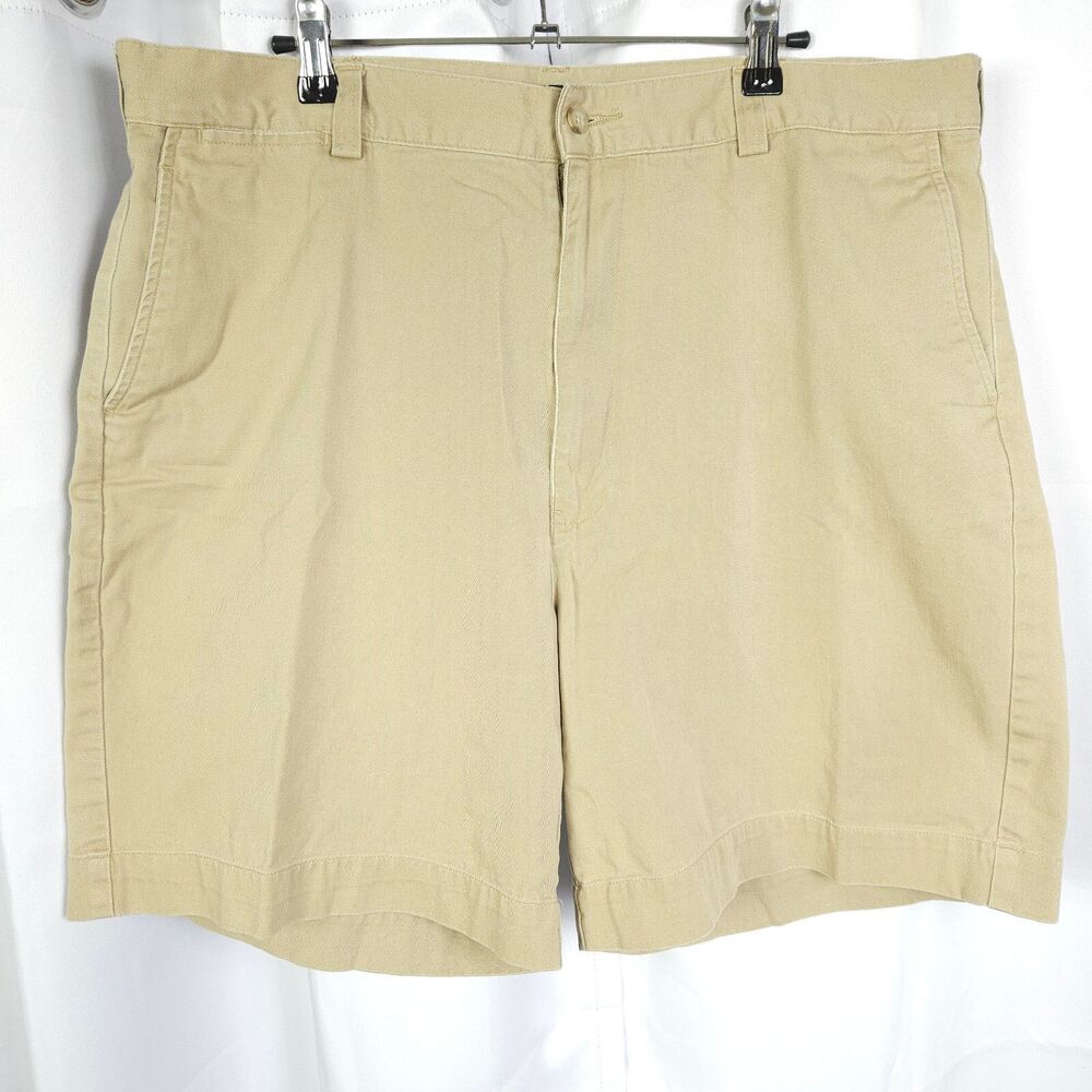 VTGPolo Ralph Lauren Philip Chino Shorts Mens 40 Beige (Actual 38W)